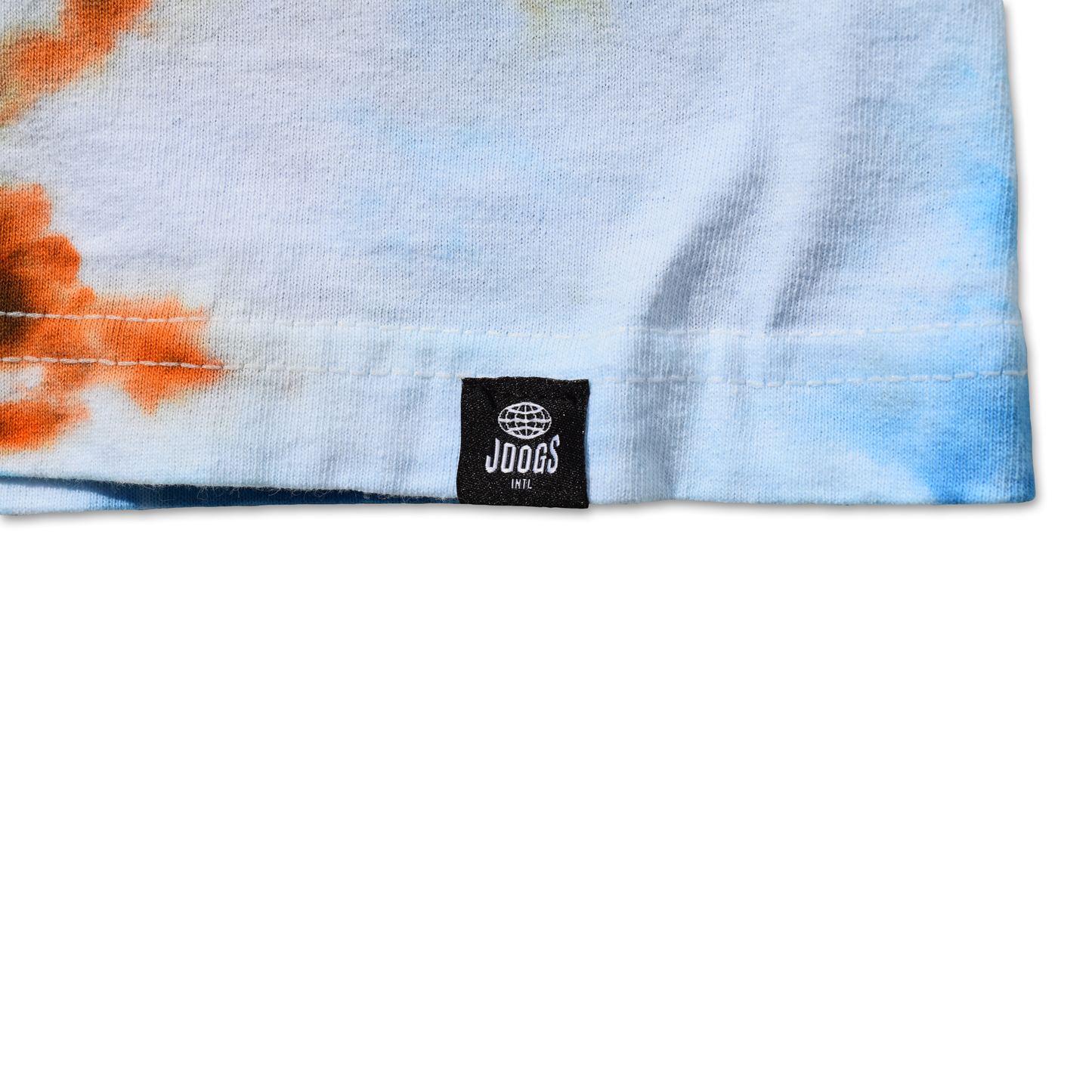 JOOGS INTL TIE DYE 1 TEE DETAIL