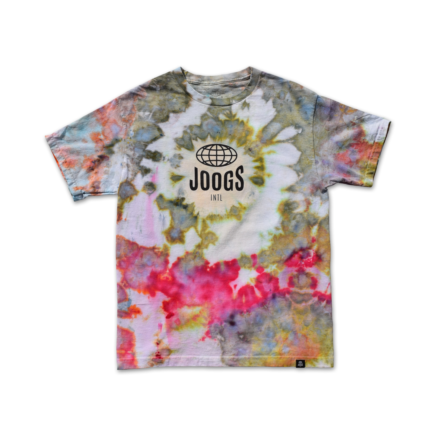 JOOGS INTL TIE DYE 3 TEE - FRONT