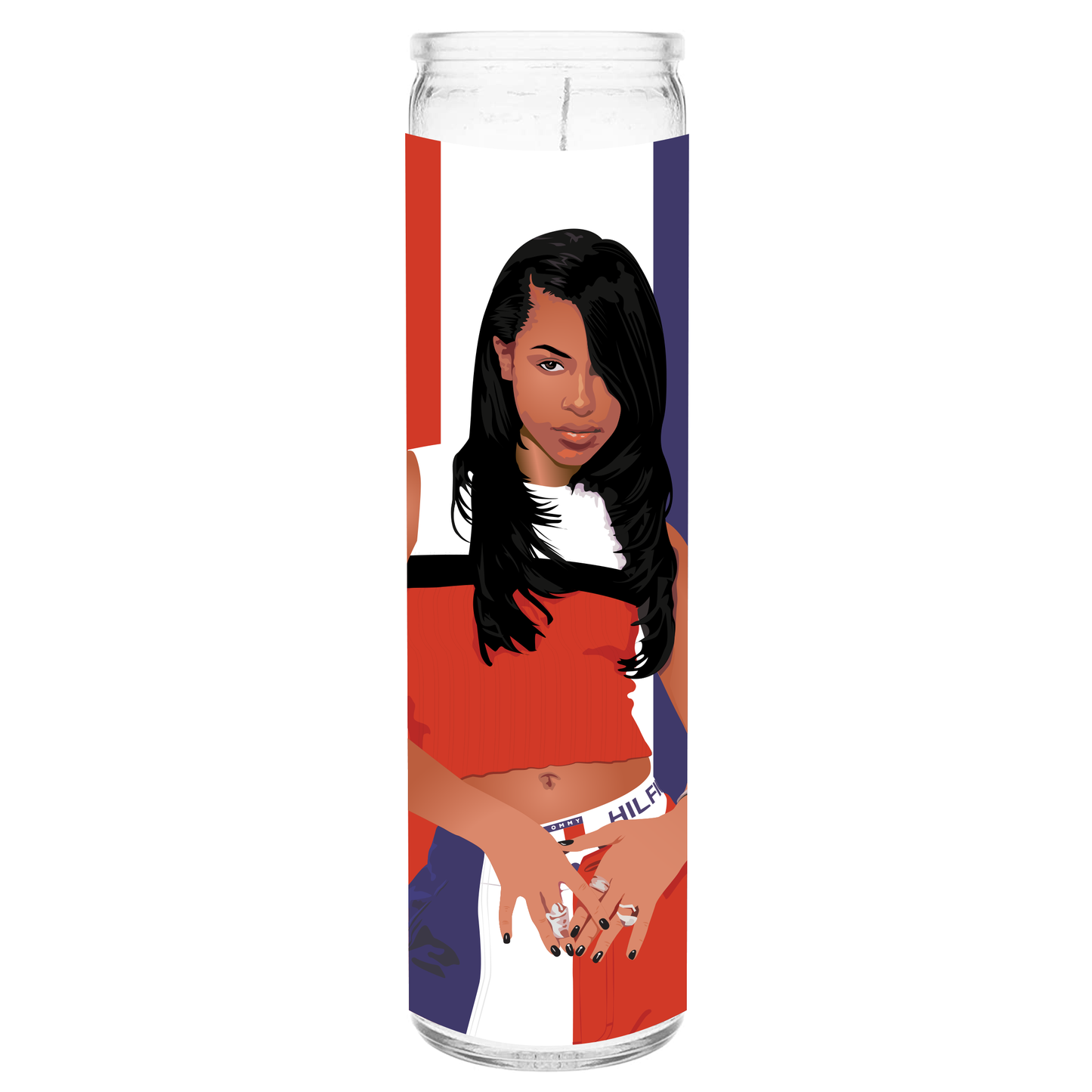 "Baby Girl" Prayer Candle by Anand Alder Art