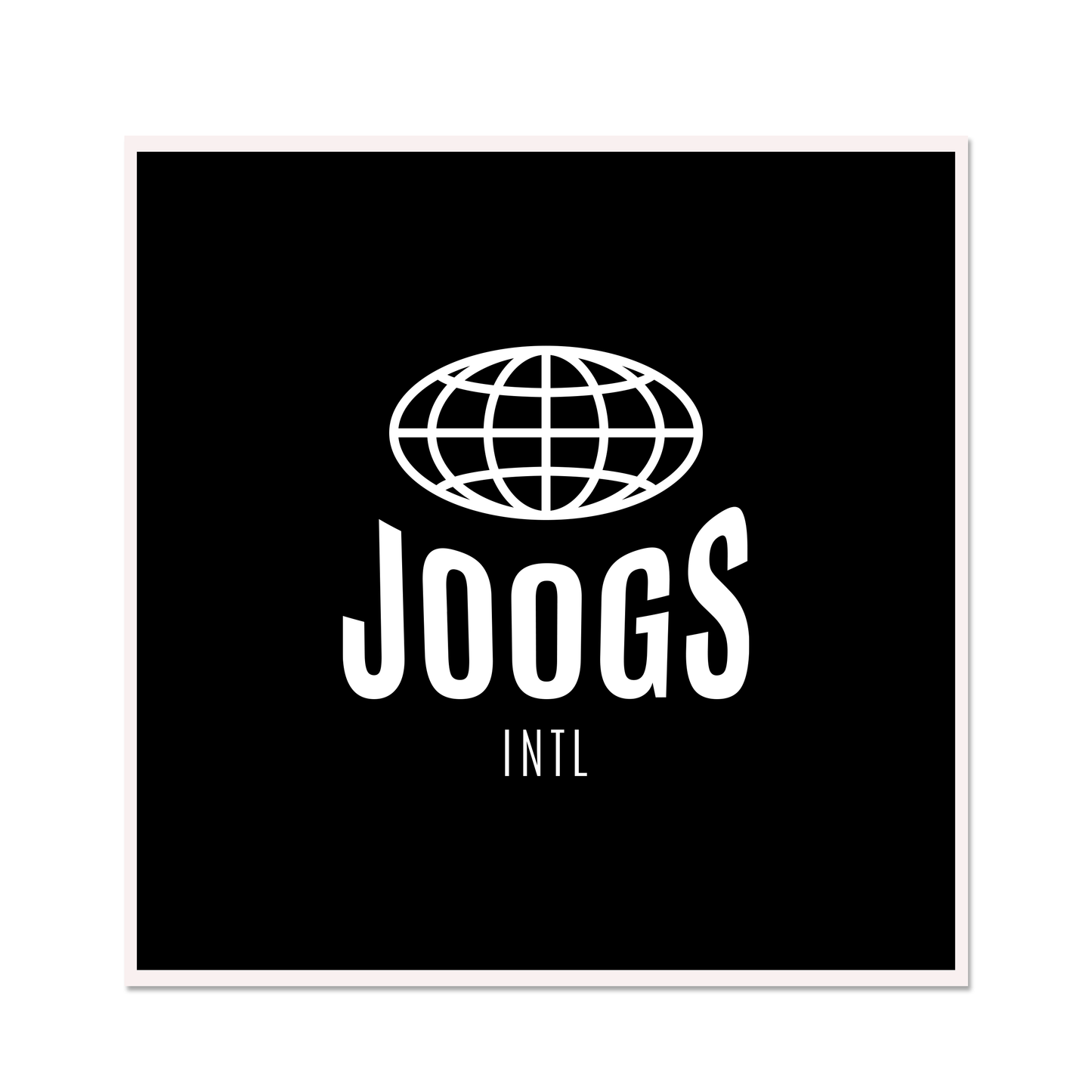 JOOGS BOX LOGO STICKER